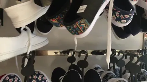 19yr old pregnant Nicole shopping for shoes Part 4