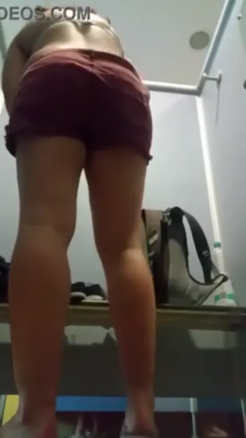 After pool--ditches bikini for black bra/thong Part 12