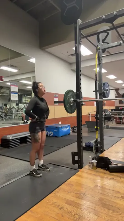 Asian gym slut in grey spandex Part 2