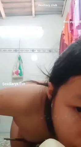 🍑🤤Asian teen slut ass and pussy play bathroo Part 42