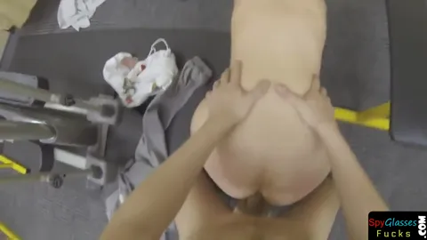 Babe gets pickedup and fucked in the gym Part 44