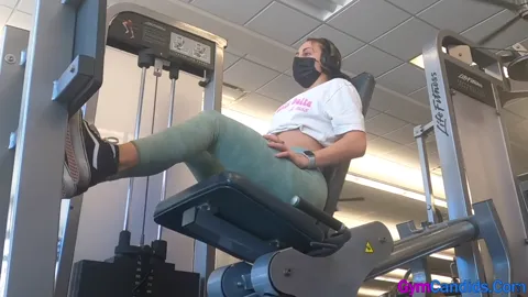 Big Ass in Leggings at Gym Part 10
