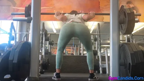 Big Ass in Leggings at Gym Part 18