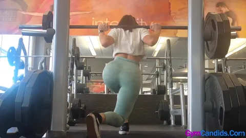 Big Ass in Leggings at Gym Part 20