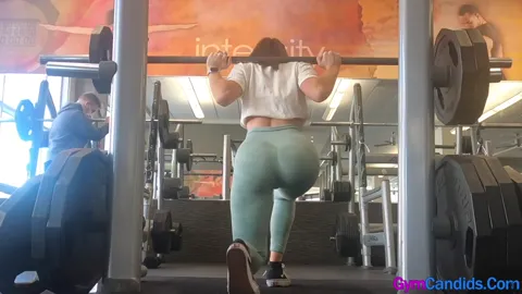 Big Ass in Leggings at Gym Part 22