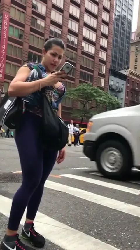 Big Butt Leggings Slut Creep Part 2