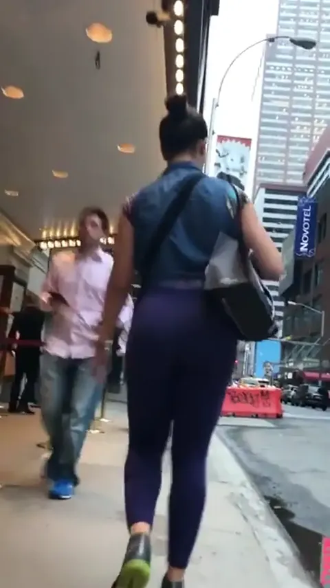 Big Butt Leggings Slut Creep Part 4