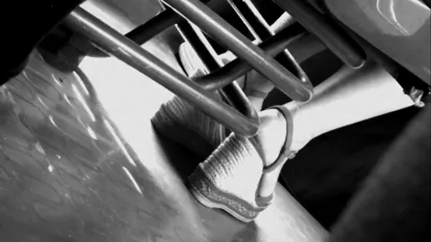 Blond MILF, Hot Legs In Wedges High Heels (pt2) Part 1