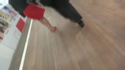 Blond MILF, Hot Legs In Wedges High Heels (pt2) Part 10