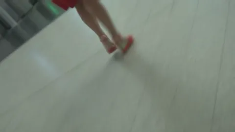 Blond MILF, Hot Legs In Wedges High Heels (pt2) Part 13