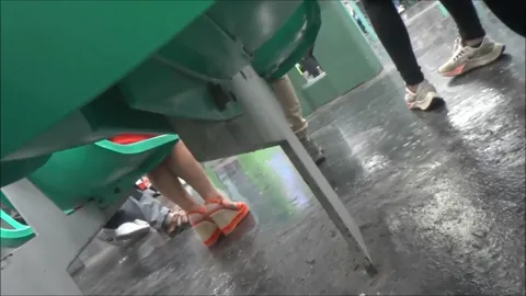 Blond MILF, Hot Legs In Wedges High Heels (pt2) Part 22