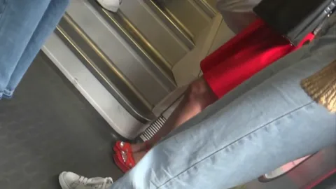 Blond MILF, Hot Legs In Wedges High Heels (pt2) Part 46