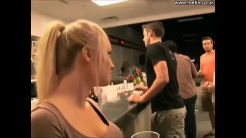 Blonde at Bar Shows Me Her Privates Part 2