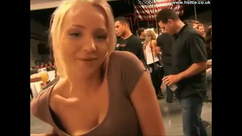 Blonde at Bar Shows Me Her Privates Part 4