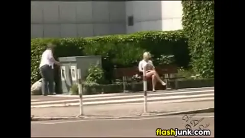 Blonde Teases Her Beautiful Tits Part 17