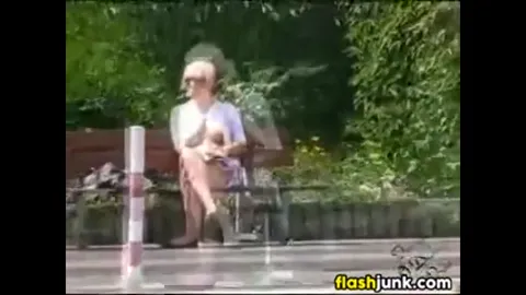 Blonde Teases Her Beautiful Tits Part 33