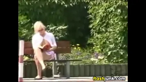 Blonde Teases Her Beautiful Tits Part 35