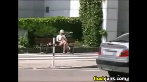 Blonde Teases Her Beautiful Tits Part 56