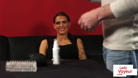 British voyeur instructs guys masturbation Part 5