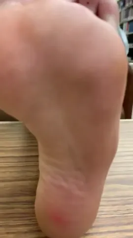 Brunette College Girl Soles in Library Part 37