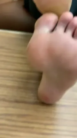 Brunette College Girl Soles in Library Part 43