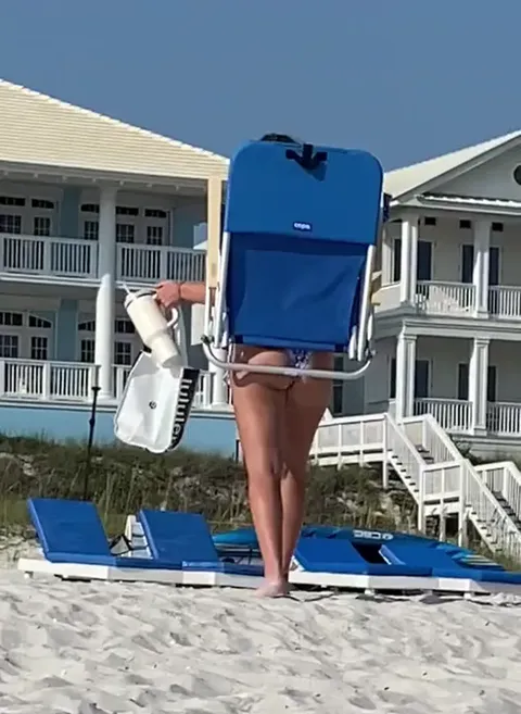 Candid Beach Butt Part 1