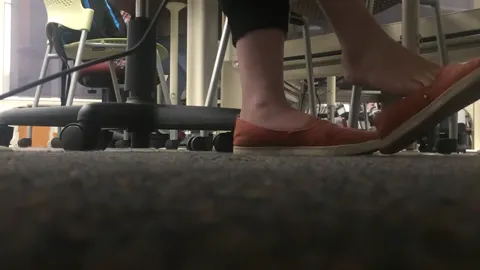 Candid Redhead Shoeplay Part 38.mp4 Part 44