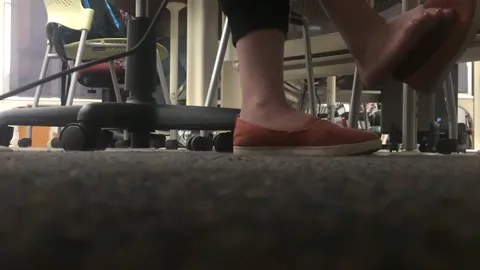 Candid Redhead Shoeplay Part 38.mp4 Part 45