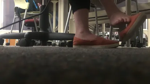 Candid Redhead Shoeplay Part 38.mp4 Part 48