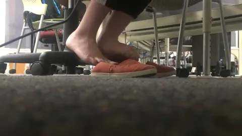 Candid Redhead Shoeplay Part 38.mp4 Part 49