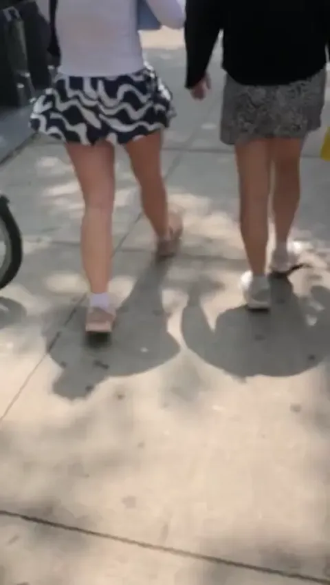 Candid Sexy Legs In Short Skirts Part 2