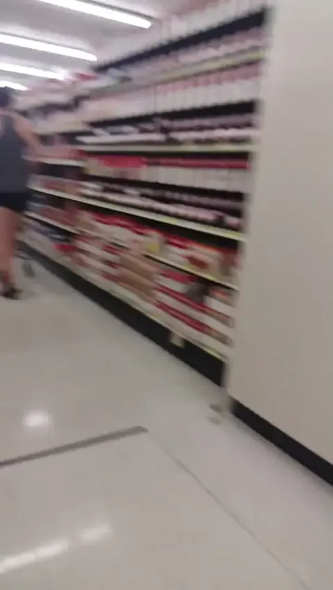 candid teen bends over for camera Part 1