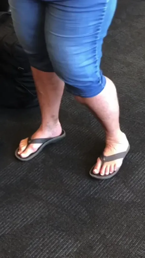 Candid thick, bbw, blonde, milf bending over Part 6