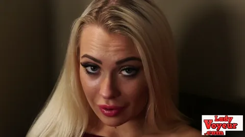 Cfnm babes dominate masturbating loser Part 19