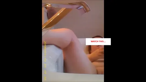 chubby busty girl fingering pussy in the bathtub Part 13