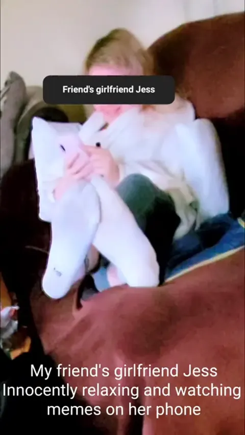 Close call with friend's gf sleep sock removal Part 1