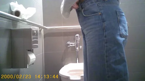 college girl spied in the bathroom Part 7