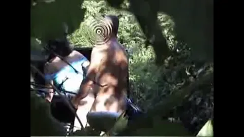Couple caught fucking in the woods by a peeper Part 10