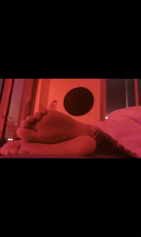 Creepshot Of Sister's Feet Part 6