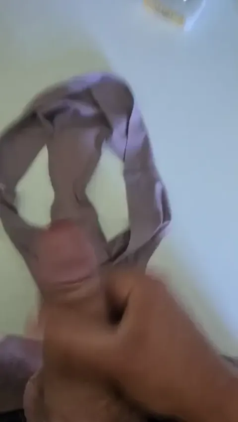 Cum in my sister used panties Part 1