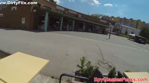 Dicksucking beauty enjoys public blowjob Part 13