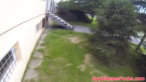 Dicksucking beauty enjoys public blowjob Part 44