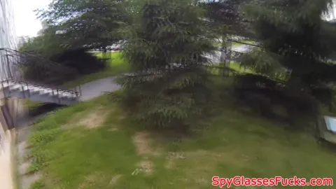 Dicksucking beauty enjoys public blowjob Part 45