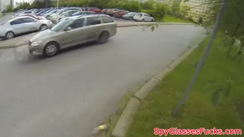 Dicksucking beauty enjoys public blowjob Part 53