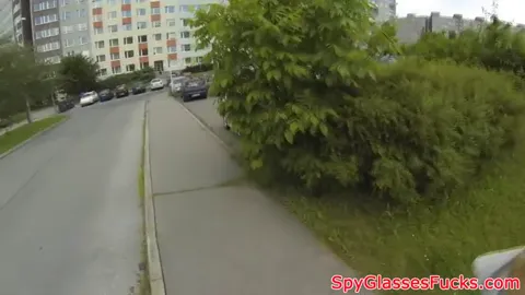 Dicksucking beauty enjoys public blowjob Part 55