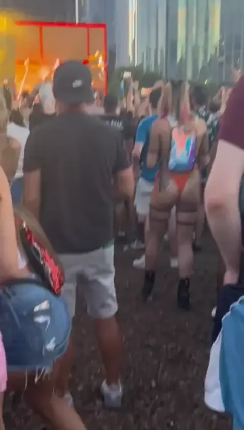 Fishnet Thong Metallica Teen - Whiplash ass jiggle Part 1