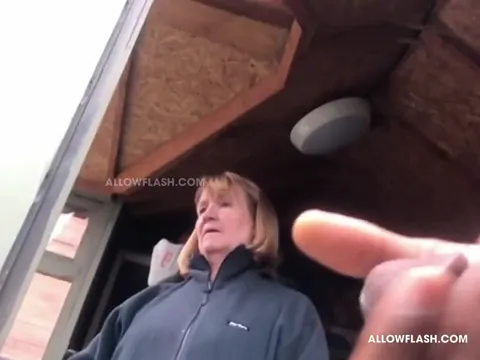 flashing BBC to British mature neighbour Part 10