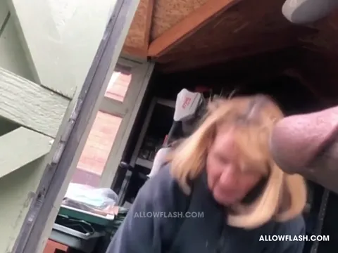 flashing BBC to British mature neighbour Part 3