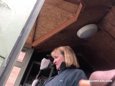 flashing BBC to British mature neighbour Part 7