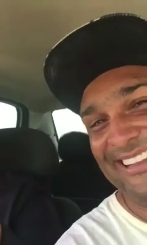 FUNNY Black Nude BBW Stopped Car For Dance Show Part 3